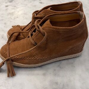 Crown Vintage Brown Suede Women's Shoes